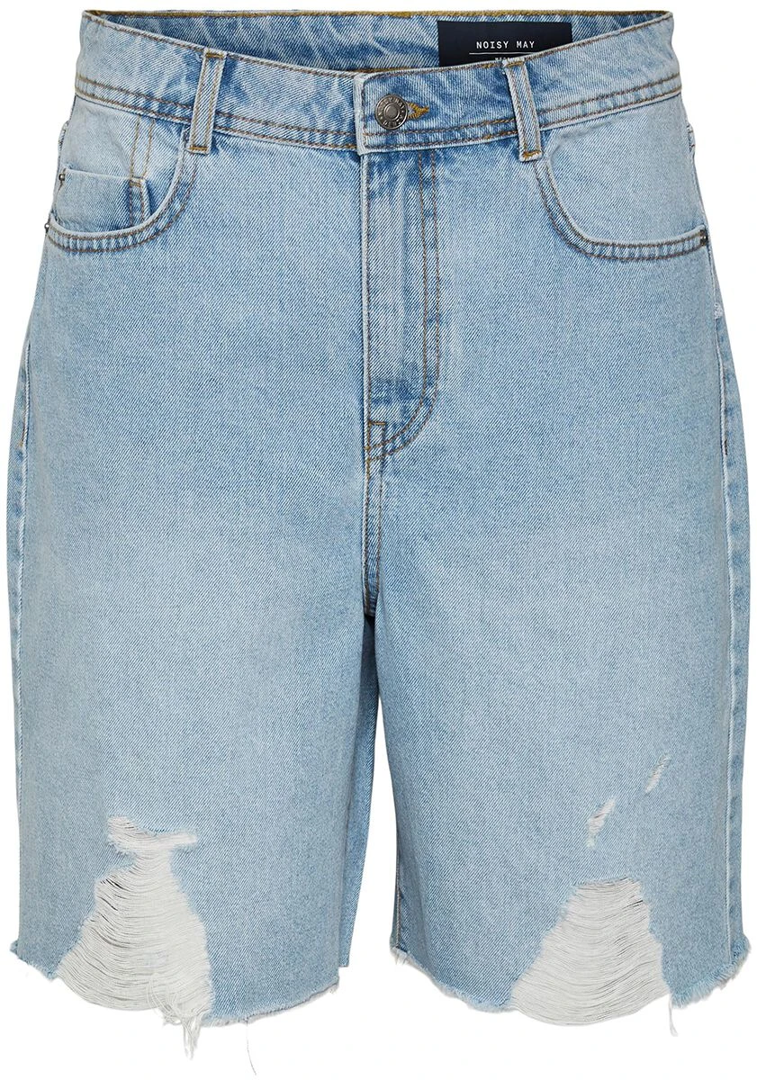 "NMDREW DESTROY BERMUDA" Short Blau Von Noisy May 3 "NMDREW DESTROY BERMUDA" Short Blau Von Noisy May