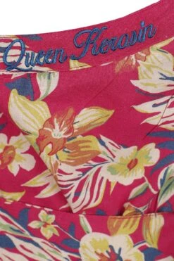 "Hawaii" Mittellanges Kleid Multicolor Von Queen Kerosin -Forbunrs Geschaft 519489d