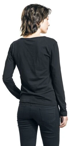 "Carla" Langarmshirt Schwarz Von Forplay 11 "Carla" Langarmshirt Schwarz Von Forplay -Forbunrs Geschaft 520017wb