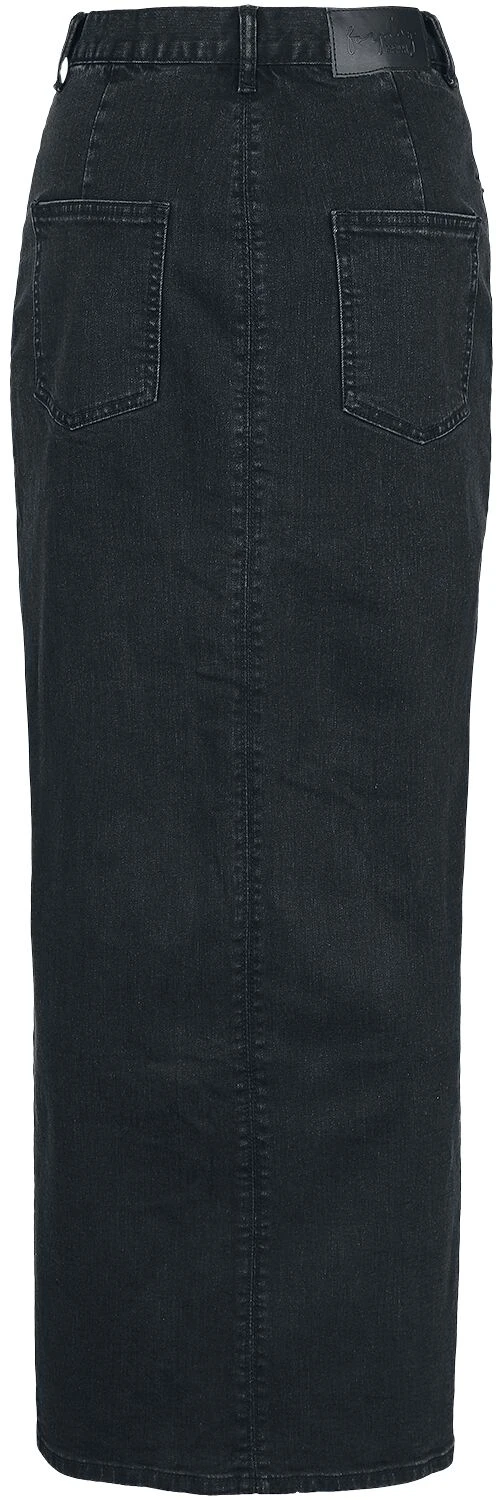 "Yvi" Langer Rock Schwarz Von Forplay 4 "Yvi" Langer Rock Schwarz Von Forplay – Bild 2