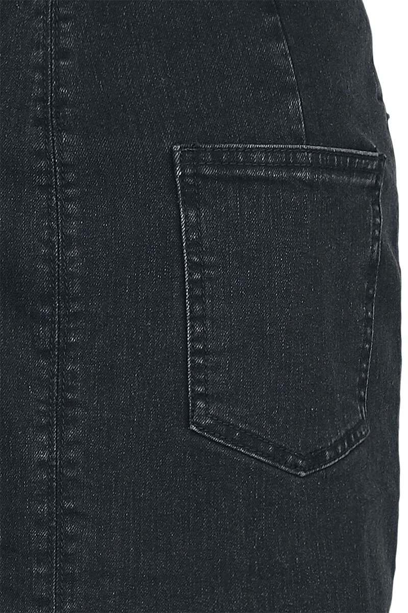 "Yvi" Langer Rock Schwarz Von Forplay 5 "Yvi" Langer Rock Schwarz Von Forplay – Bild 3