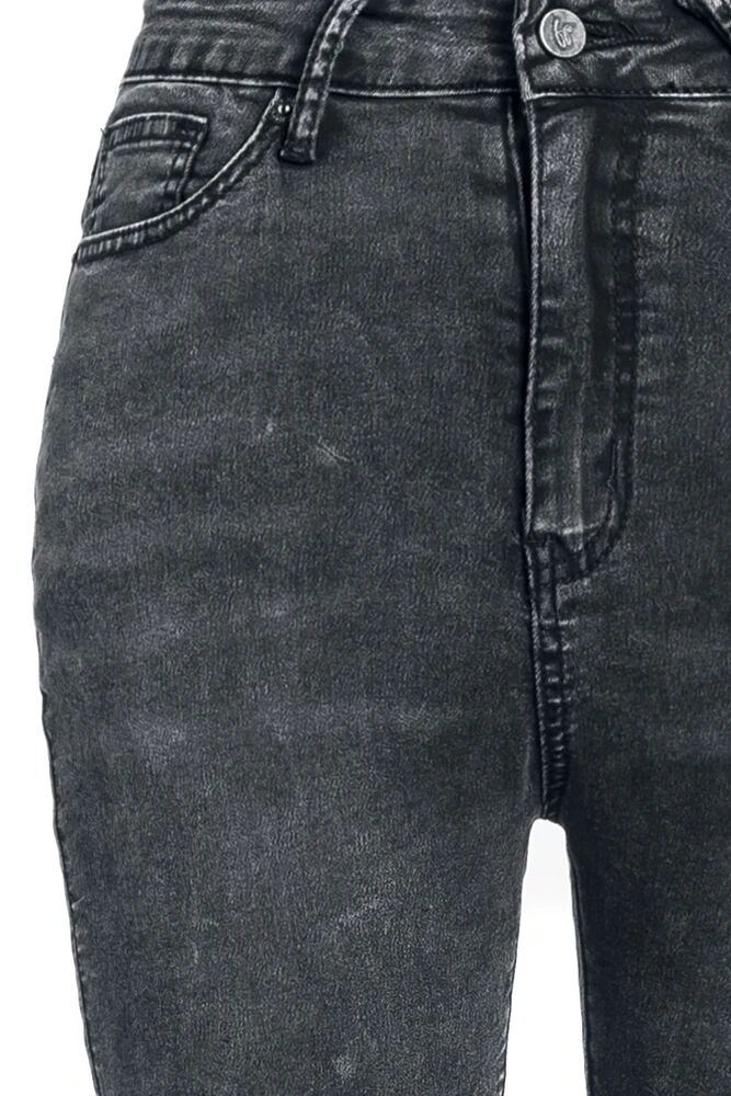 "Virgie" Jeans Schwarz Von Forplay 5 "Virgie" Jeans Schwarz Von Forplay – Bild 3