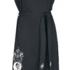 "Jack Skellington" Langes Kleid Schwarz Von The Nightmare Before Christmas
