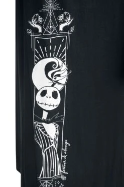 "Jack Skellington" Langes Kleid Schwarz Von The Nightmare Before Christmas 10 "Jack Skellington" Langes Kleid Schwarz Von The Nightmare Before Christmas -Forbunrs Geschaft 520350d