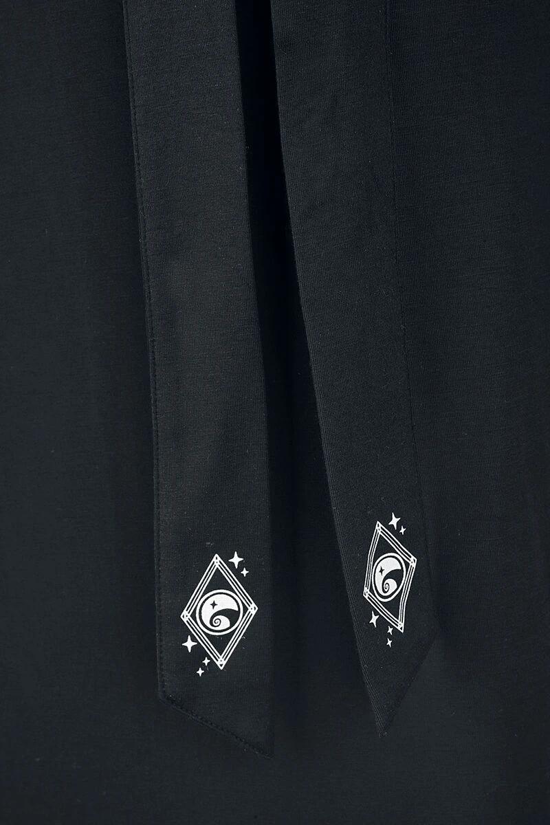 "Jack Skellington" Langes Kleid Schwarz Von The Nightmare Before Christmas 6 "Jack Skellington" Langes Kleid Schwarz Von The Nightmare Before Christmas – Bild 4