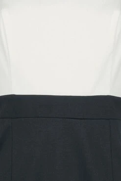 "Tamika Two Tone Wiggle Dress" Mittellanges Kleid Schwarz/weiß Von H&R London 11 "Tamika Two Tone Wiggle Dress" Mittellanges Kleid Schwarz/weiß Von H&R London -Forbunrs Geschaft 520482d2