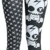 "Phat Kandi X Black Blood By Gothicana Leggings" Leggings Schwarz Von Black Blood By Gothicana -Forbunrs Geschaft 520740a