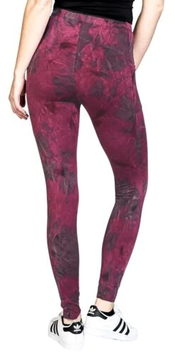 "Leggings Mit Batikmuster" Leggings Schwarz/rot Von RED By EMP -Forbunrs Geschaft 521807wb