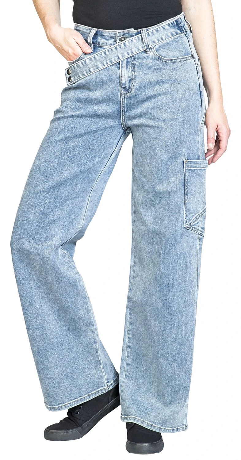 "Jeans Mit Weit Geschnittenem Bein" Jeans Blau Von RED By EMP 6 "Jeans Mit Weit Geschnittenem Bein" Jeans Blau Von RED By EMP – Bild 4