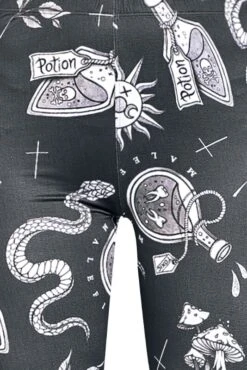 "Leggings Mit Alloverprint" Leggings Schwarz Von Gothicana By EMP -Forbunrs Geschaft 521964d