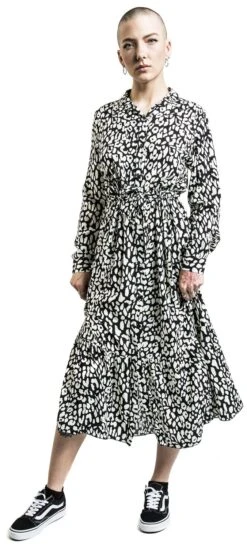 "Lia" Langes Kleid Multicolor Von Hailys -Forbunrs Geschaft 525048wa