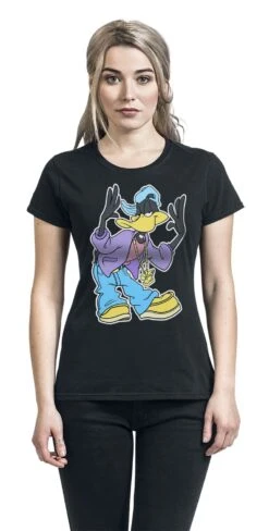 "Daffy Duck" T-Shirt Schwarz Von Looney Tunes -Forbunrs Geschaft 525665wa
