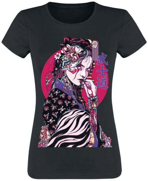 "YAKUZAGĀRU" T-Shirt Schwarz Von NEOMACHI -Forbunrs Geschaft 525871a