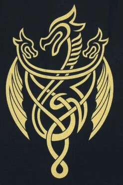 "House Of The Dragon - Three Headed Dragon" Langarmshirt Schwarz Von Game Of Thrones -Forbunrs Geschaft 526293d