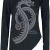"House Of The Dragon - Fear The Dragon" Langarmshirt Schwarz Von Game Of Thrones -Forbunrs Geschaft 526295a