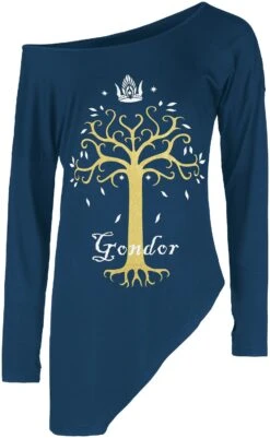 "Gondor" Langarmshirt Blau Von Der Herr Der Ringe
