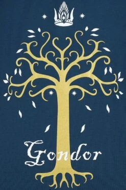 "Gondor" Langarmshirt Blau Von Der Herr Der Ringe -Forbunrs Geschaft 526300d