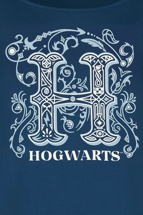 "Hogwarts" Langarmshirt Blau Von Harry Potter 6 "Hogwarts" Langarmshirt Blau Von Harry Potter – Bild 4