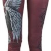 "Leggings Mit Rabenprint" Leggings Rot Von Black Premium By EMP 2 "Leggings Mit Rabenprint" Leggings Rot Von Black Premium By EMP -Forbunrs Geschaft 526631a