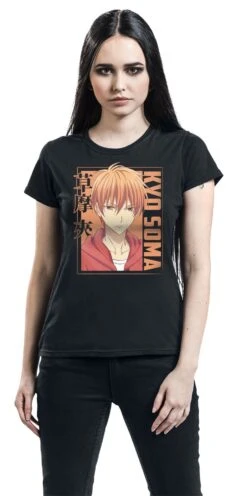 "Kyo Soma" T-Shirt Schwarz Von Fruits Basket -Forbunrs Geschaft 527197wa