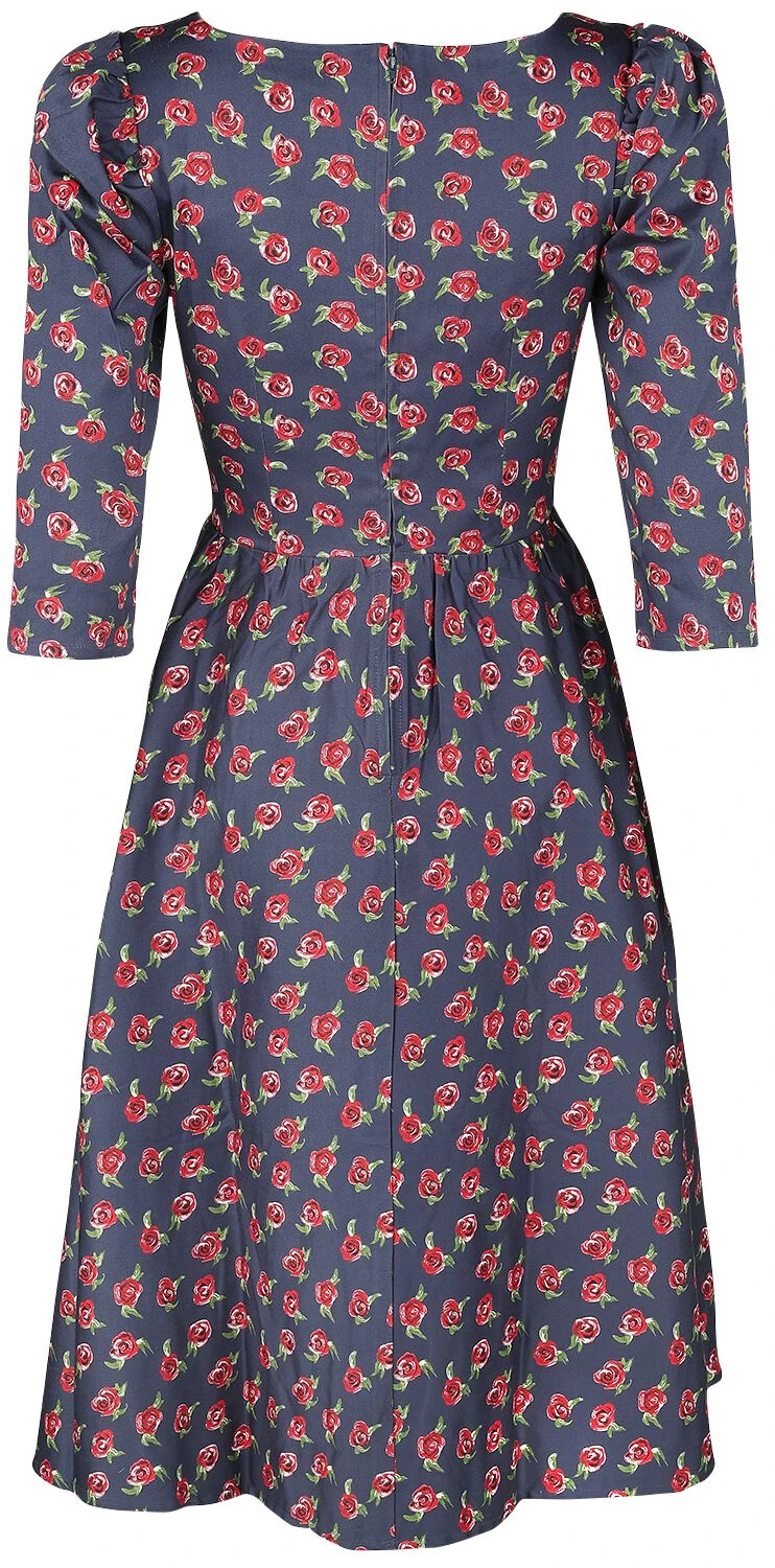 "Isabella Dress" Mittellanges Kleid Multicolor Von Timeless London 4 "Isabella Dress" Mittellanges Kleid Multicolor Von Timeless London – Bild 2