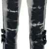 "Megan - Jeans Im Batik Look" Jeans Schwarz Von Rock Rebel By EMP