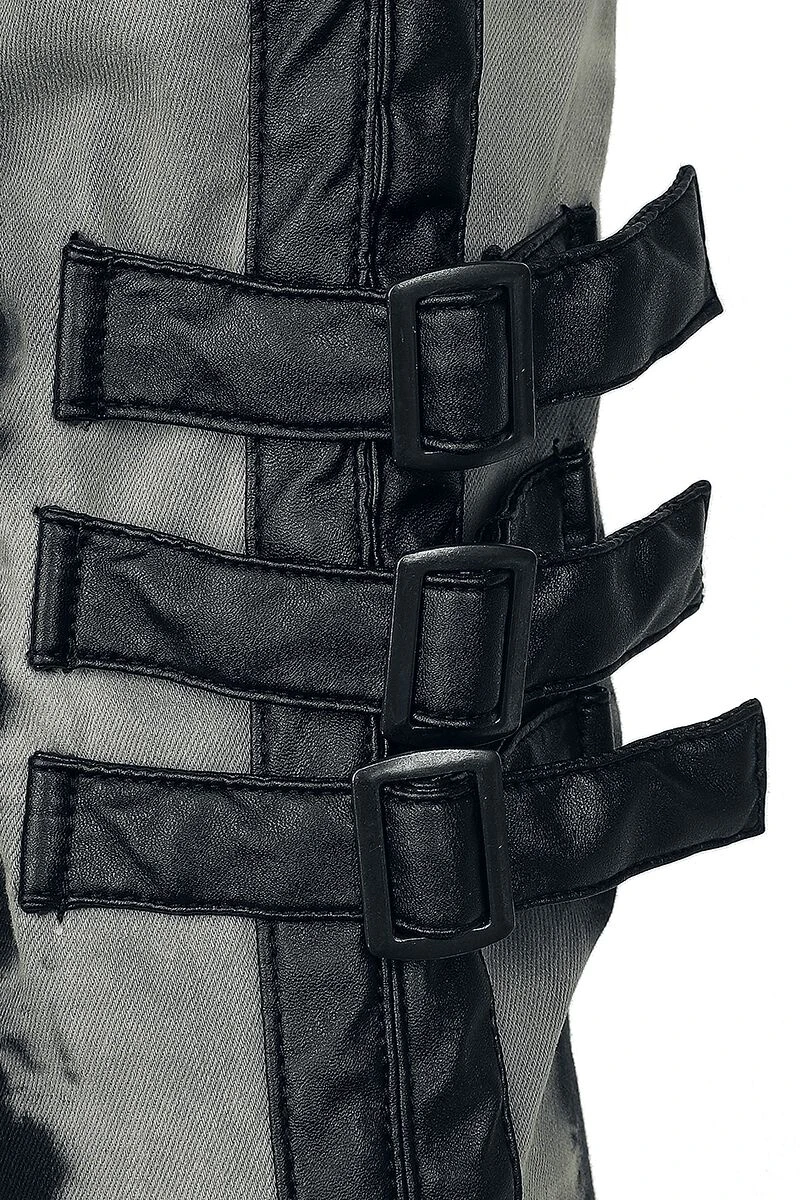 "Megan - Jeans Im Batik Look" Jeans Schwarz Von Rock Rebel By EMP 6 "Megan - Jeans Im Batik Look" Jeans Schwarz Von Rock Rebel By EMP – Bild 4