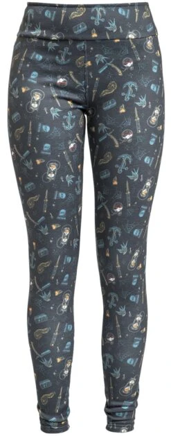 "Flauschige Thermoleggings" Leggings Schwarz Von RED By EMP