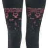 "Leggings Mit Coffin And Bat Print" Leggings Schwarz Von Gothicana By EMP -Forbunrs Geschaft 527521a