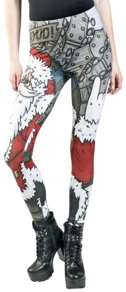 "X-MAS Leggings" Leggings Schwarz Von Full Volume By EMP -Forbunrs Geschaft 527731wa