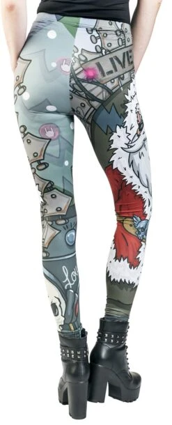"X-MAS Leggings" Leggings Schwarz Von Full Volume By EMP -Forbunrs Geschaft 527731wb