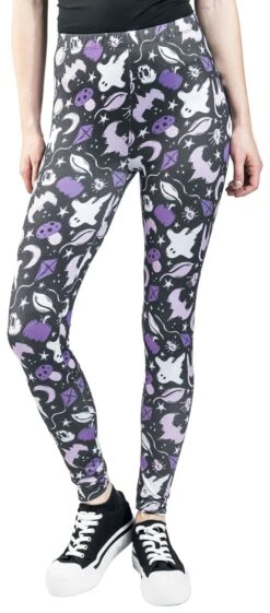 "Leggings Mit Halloween Print" Leggings Schwarz Von Full Volume By EMP -Forbunrs Geschaft 527733wa