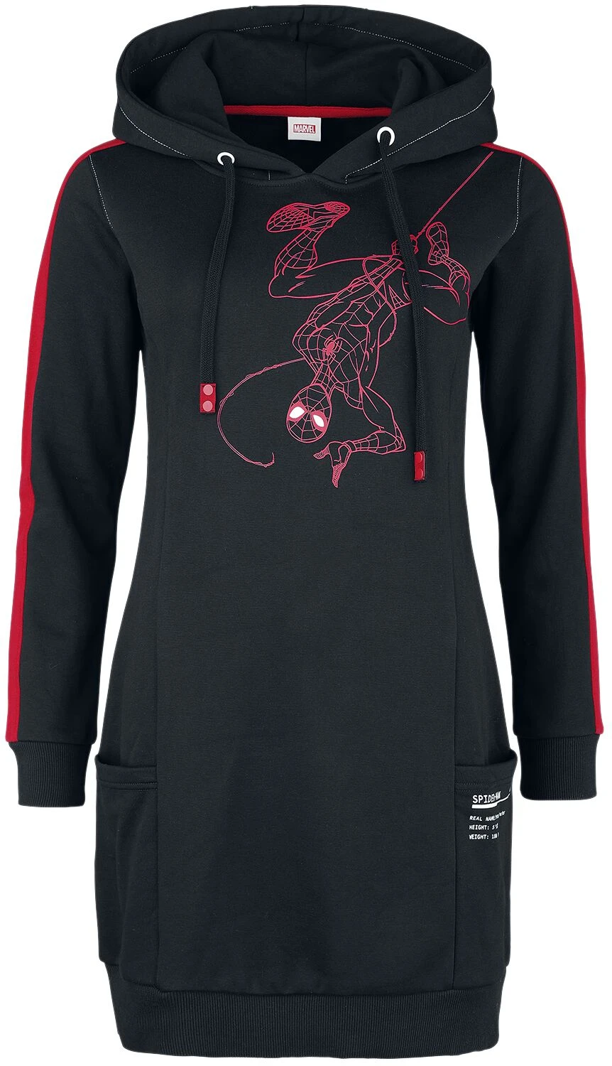 "Spider's Web" Kurzes Kleid Schwarz Von Spider-Man 3 "Spider's Web" Kurzes Kleid Schwarz Von Spider-Man