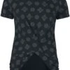 "T-Shirt Mit Knotendetail Und Keltischen Motiven" T-Shirt Schwarz Von Black Premium By EMP