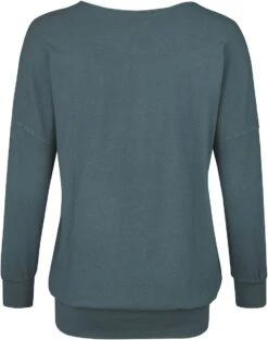 "Longsleeve Mit Totenkopf" Langarmshirt Grau Von Rock Rebel By EMP -Forbunrs Geschaft 529153b