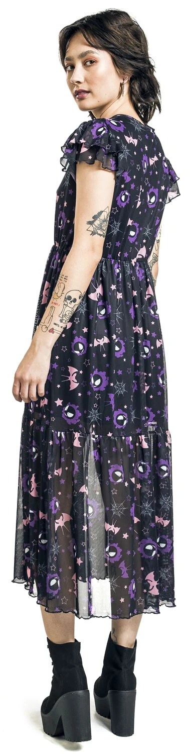 "Nebulak" Langes Kleid Multicolor Von Pokémon 7 "Nebulak" Langes Kleid Multicolor Von Pokémon – Bild 5