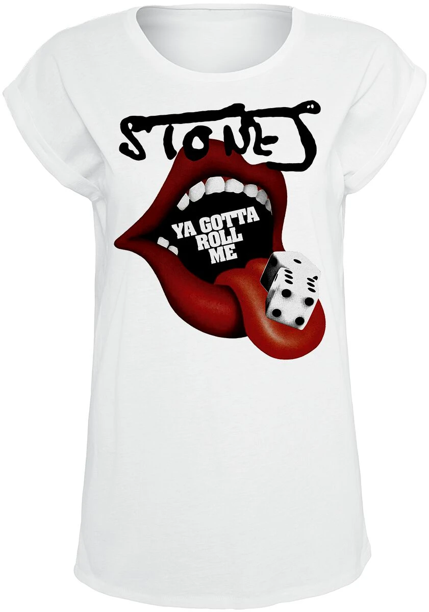 "The Rolling Stones" T-Shirt Weiß Von The Rolling Stones 3 "The Rolling Stones" T-Shirt Weiß Von The Rolling Stones
