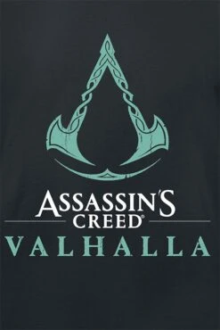 "Valhalla - Sickle Symbol" Mittellanges Kleid Schwarz Von Assassin's Creed -Forbunrs Geschaft 532789d2