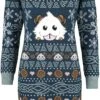 "Poro" Mittellanges Kleid Multicolor Von League Of Legends 1 "Poro" Mittellanges Kleid Multicolor Von League Of Legends -Forbunrs Geschaft 533004a