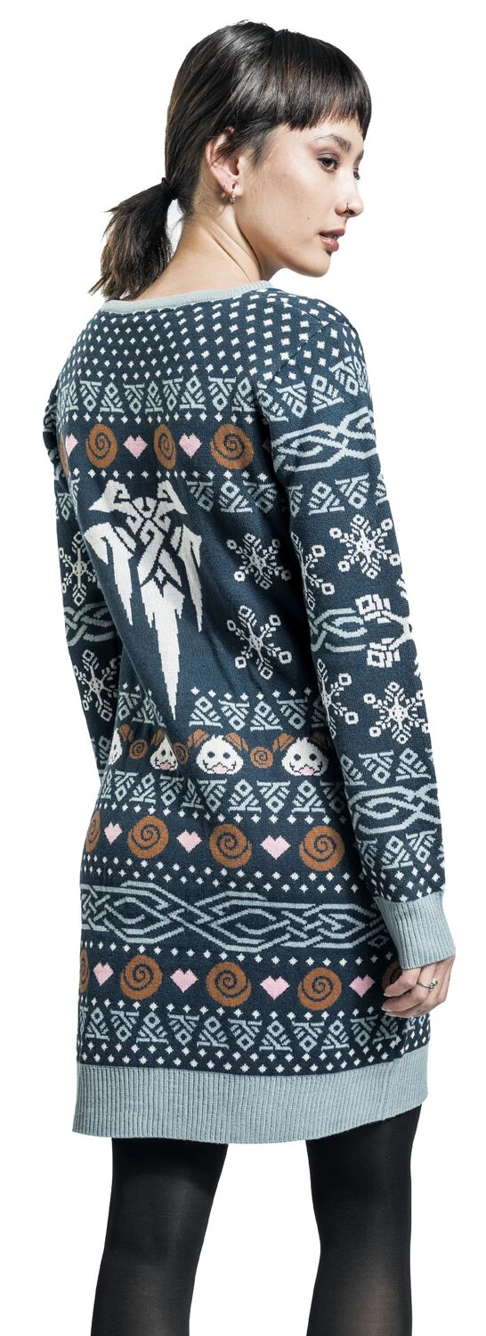 "Poro" Mittellanges Kleid Multicolor Von League Of Legends 7 "Poro" Mittellanges Kleid Multicolor Von League Of Legends – Bild 5