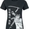 "Fighting Friends" T-Shirt Schwarz Von Yu Yu Hakusho -Forbunrs Geschaft 533421a