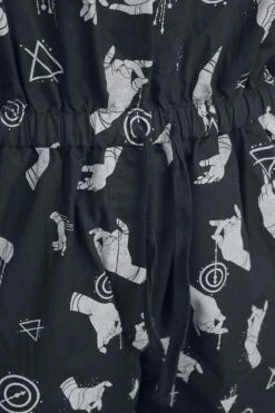 "Latzhose Mit Alloverprint" Latzhose Schwarz Von Gothicana By EMP 12 "Latzhose Mit Alloverprint" Latzhose Schwarz Von Gothicana By EMP -Forbunrs Geschaft 534556d