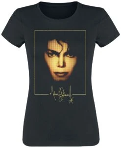 "Portrait" T-Shirt Schwarz Von Michael Jackson