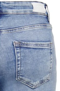 "ONLBLUSH MID SK ANK RAW DNM REA694 NOOS" Jeans Blau Von Only -Forbunrs Geschaft 535327d