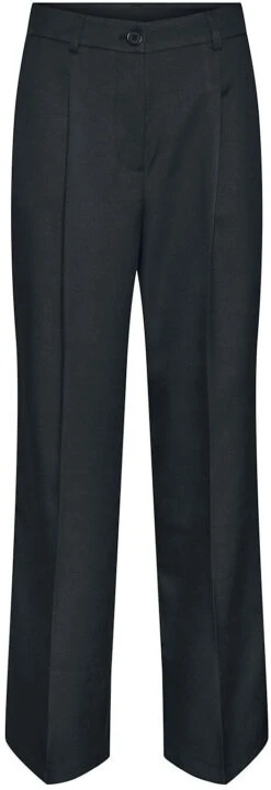 "NMDREWIE HW STRAIGHT PANTS KO NOOS" Stoffhose Schwarz Von Noisy May