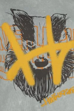 "Hufflepuff" T-Shirt Grau Von Harry Potter -Forbunrs Geschaft 537208d2