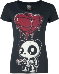 "Explosive Killer Love T" T-Shirt Schwarz Von Cupcake Cult