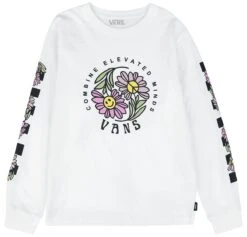"Elevated Floral LS BFF" Langarmshirt Weiß Von Vans