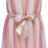 "Rosa Tulle Dress" Langes Kleid Multicolor Von Kids ONLY