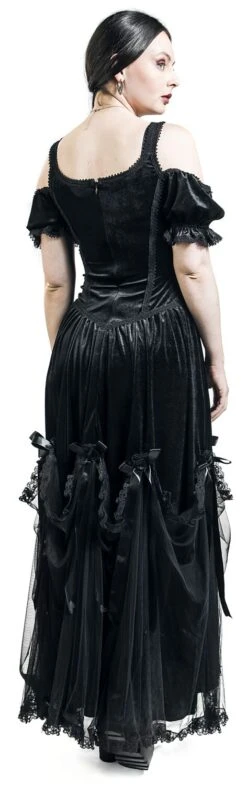 "Gothic Dress" Langes Kleid Schwarz Von Sinister Gothic -Forbunrs Geschaft 538252wb